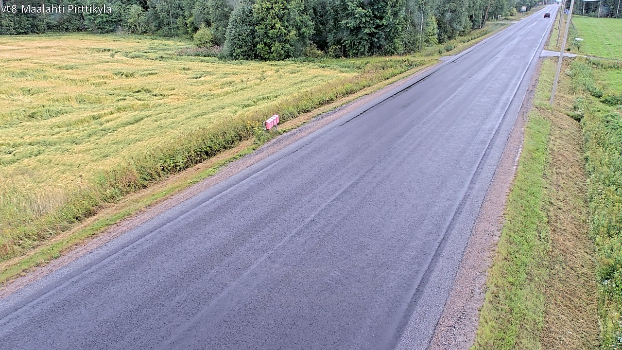 Weather Camera Image Väg 8 Malax, Pörtom, Maalahti, Pohjanmaa