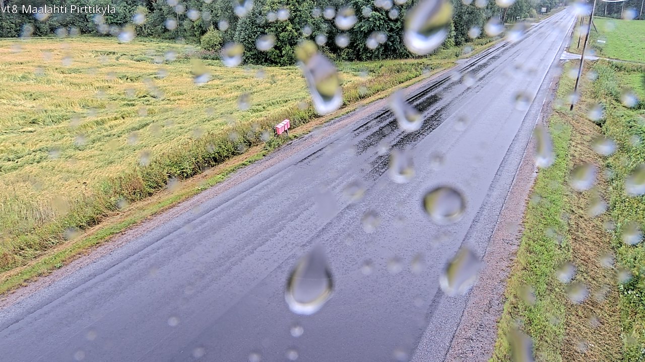 Weather Camera Image Väg 8 Malax, Pörtom, Maalahti, Pohjanmaa