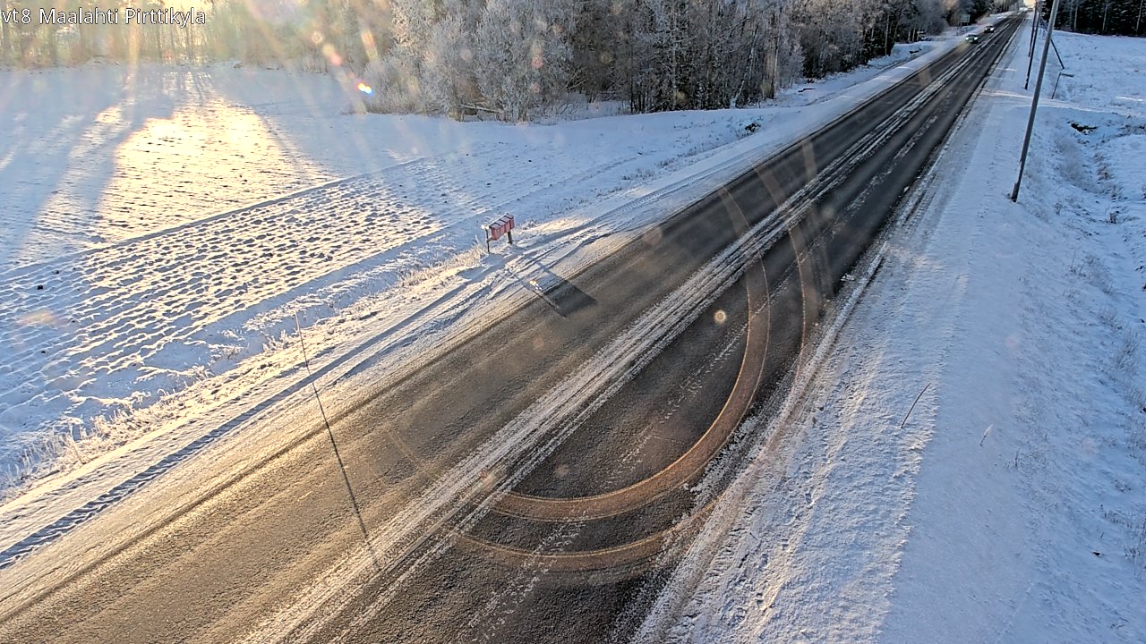 Kelikamerat Kuva Tie 8 Maalahti, Pirttikylä, Maalahti, Pohjanmaa