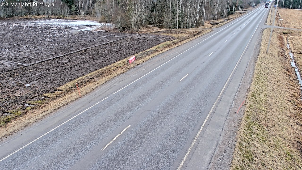 Weather Camera Image Väg 8 Malax, Pörtom, Maalahti, Pohjanmaa