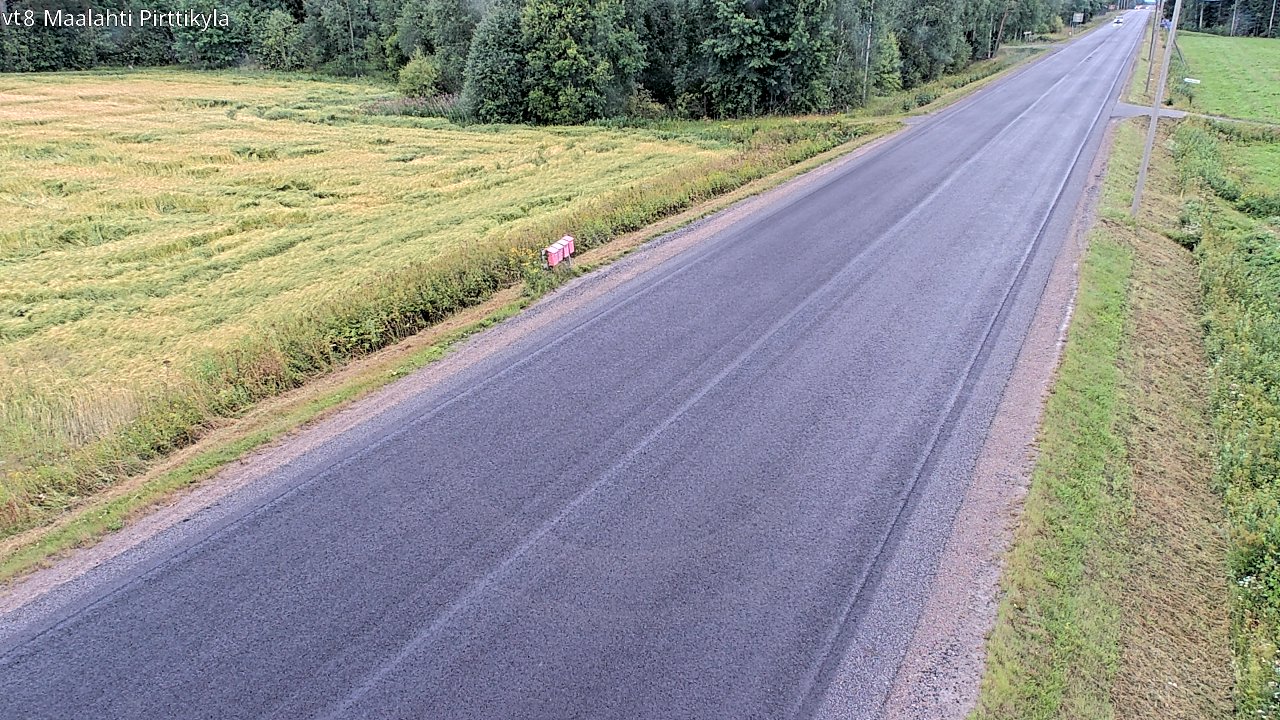 Weather Camera Image Väg 8 Malax, Pörtom, Maalahti, Pohjanmaa