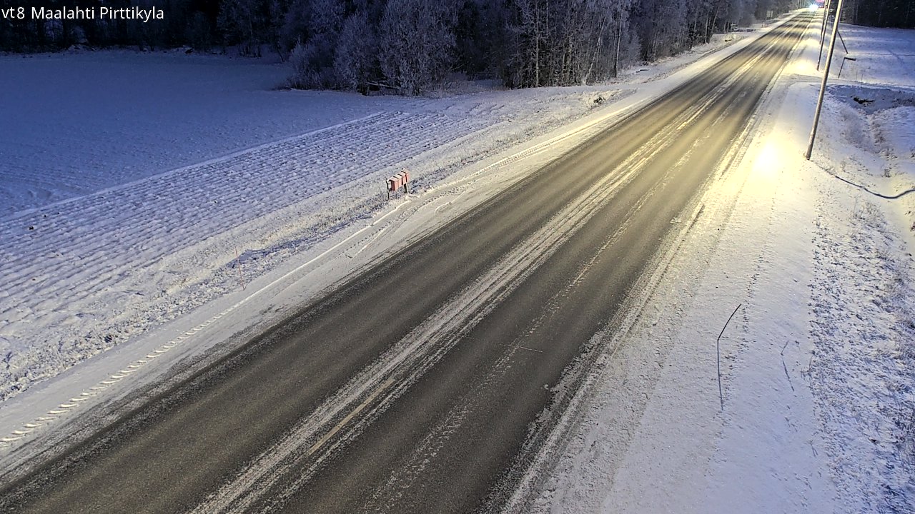 Weather Camera Image Road 8 Maalahti, Pirttikylä, Maalahti, Pohjanmaa