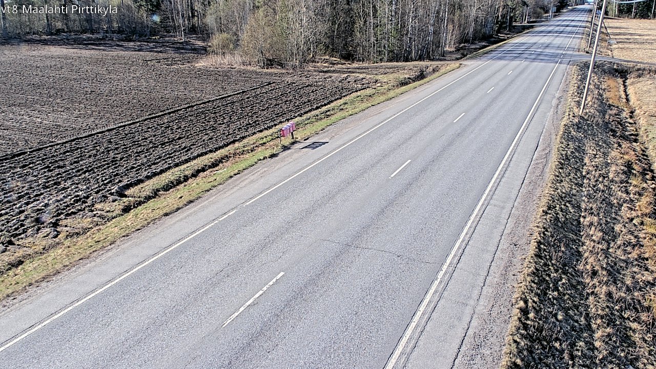 Kelikamerat Kuva Tie 8 Maalahti, Pirttikylä, Maalahti, Pohjanmaa