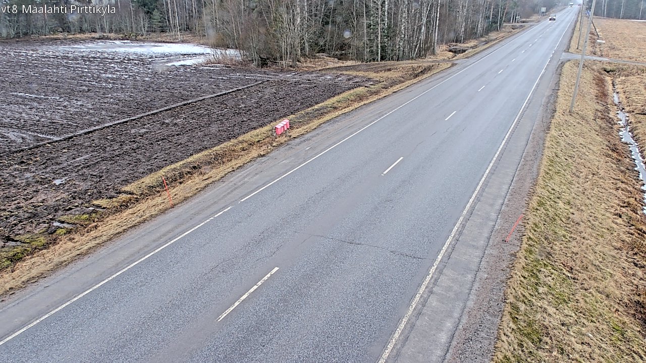 Weather Camera Image Väg 8 Malax, Pörtom, Maalahti, Pohjanmaa