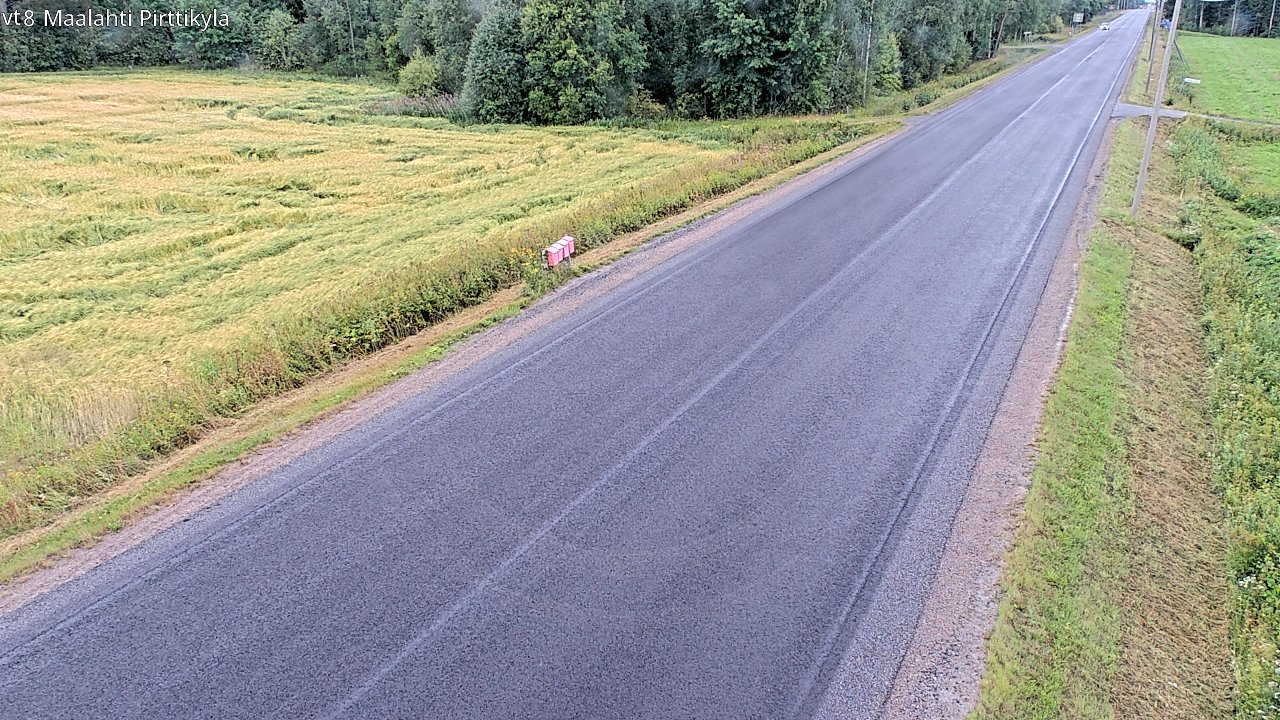 Weather Camera Image Väg 8 Malax, Pörtom, Maalahti, Pohjanmaa
