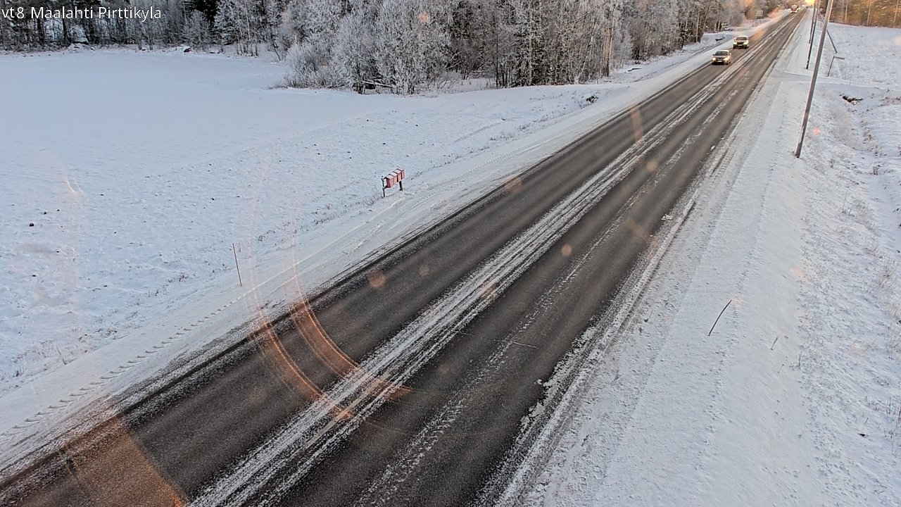 Weather Camera Image Road 8 Maalahti, Pirttikylä, Maalahti, Pohjanmaa