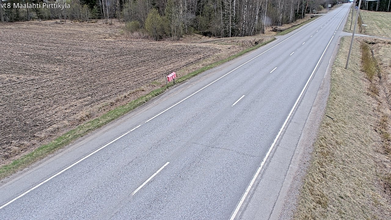 Weather Camera Image Road 8 Maalahti, Pirttikylä, Maalahti, Pohjanmaa