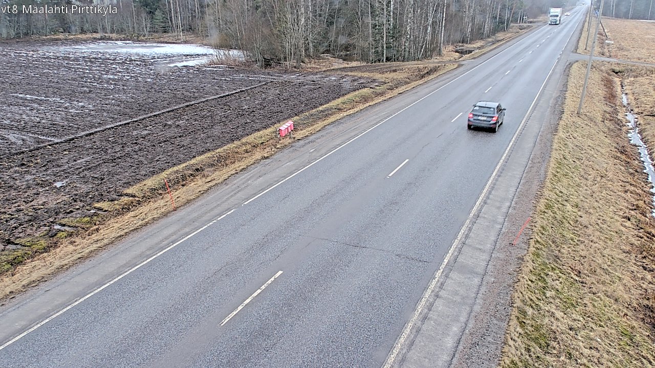 Weather Camera Image Road 8 Maalahti, Pirttikylä, Maalahti, Pohjanmaa