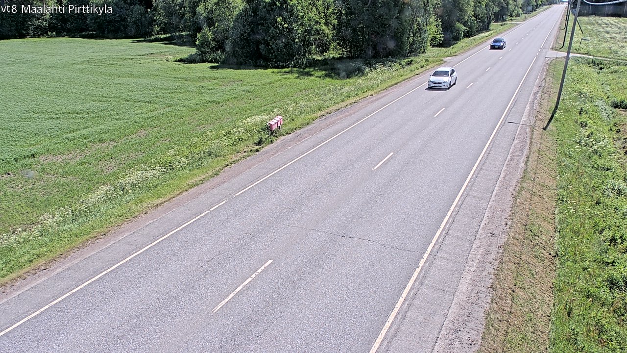 Weather Camera Image Road 8 Maalahti, Pirttikylä, Maalahti, Pohjanmaa