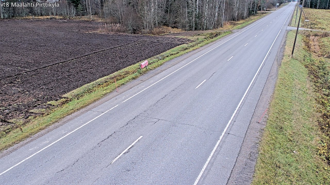 Kelikamerat Kuva Tie 8 Maalahti, Pirttikylä, Maalahti, Pohjanmaa