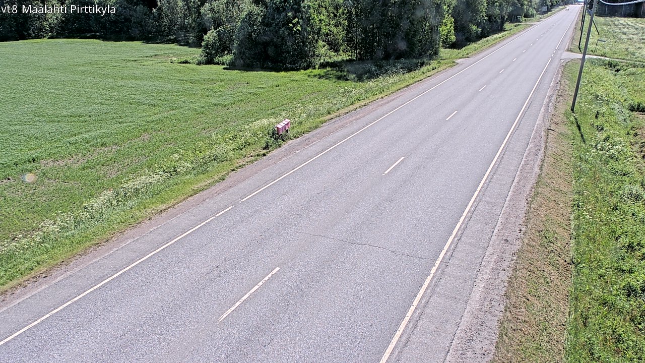 Weather Camera Image Road 8 Maalahti, Pirttikylä, Maalahti, Pohjanmaa