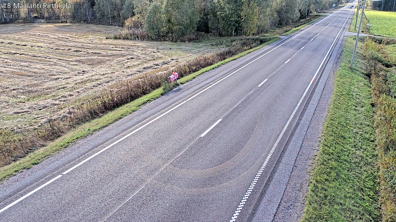 Weather Camera Image Road 8 Maalahti, Pirttikylä, Maalahti, Pohjanmaa