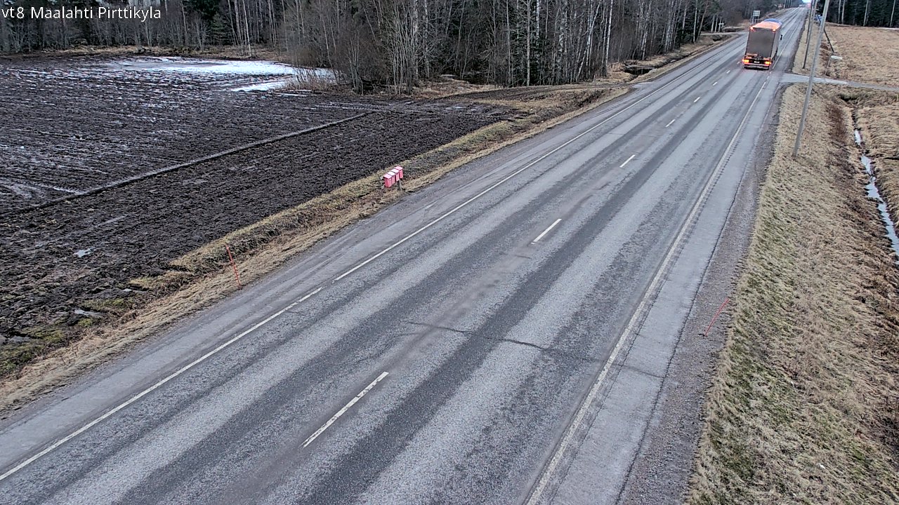 Weather Camera Image Road 8 Maalahti, Pirttikylä, Maalahti, Pohjanmaa