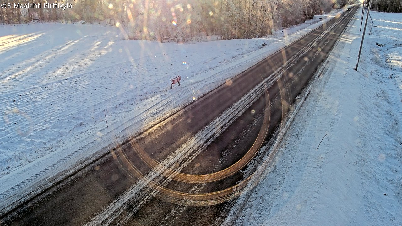 Kelikamerat Kuva Tie 8 Maalahti, Pirttikylä, Maalahti, Pohjanmaa