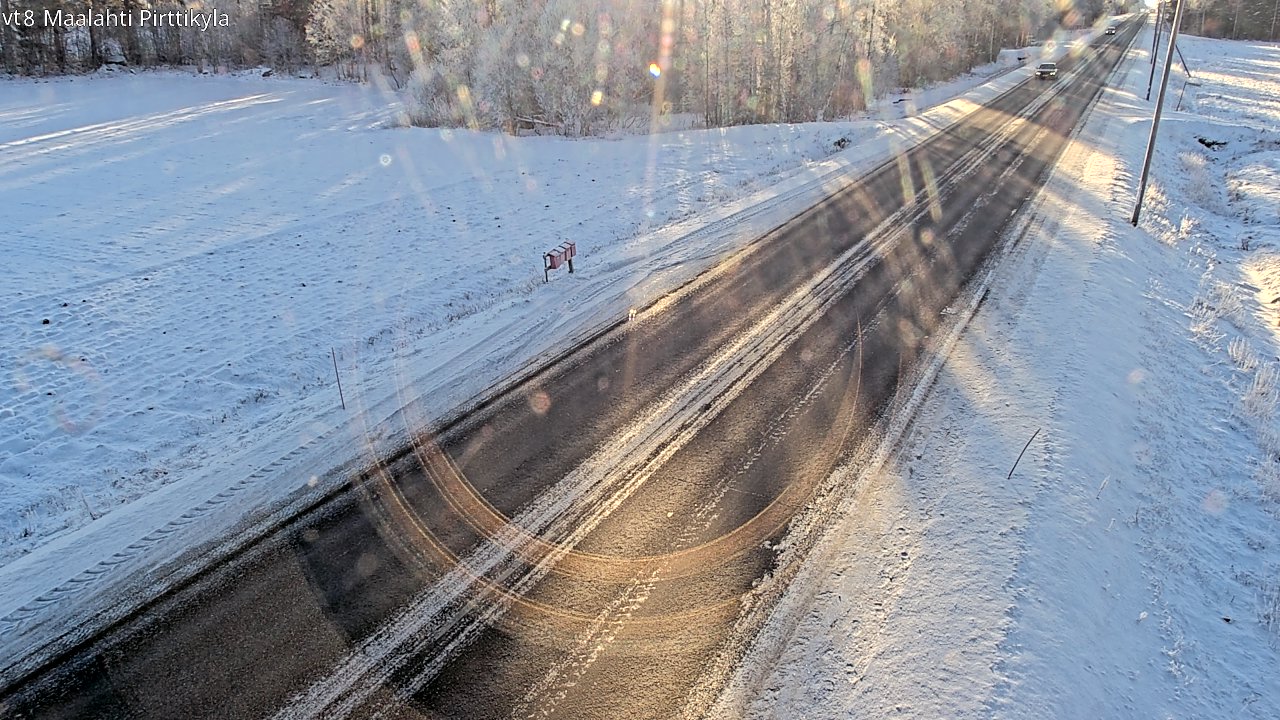 Kelikamerat Kuva Tie 8 Maalahti, Pirttikylä, Maalahti, Pohjanmaa