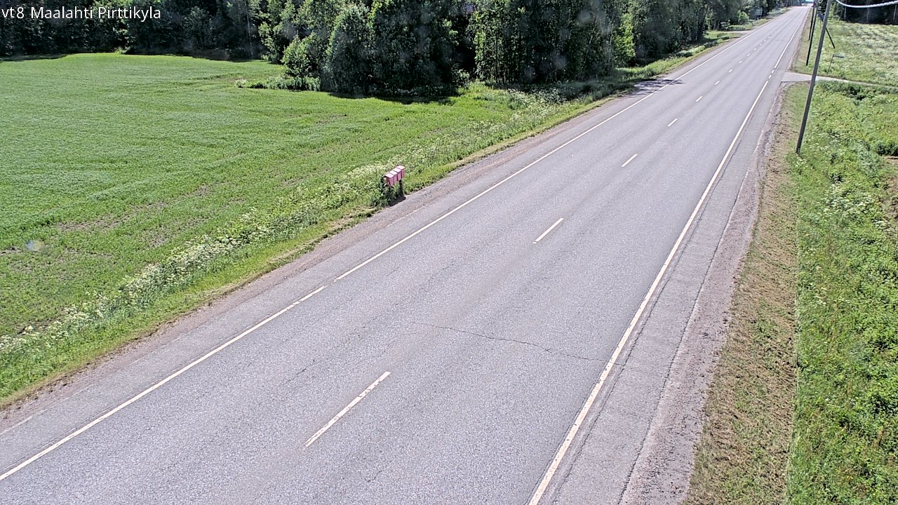 Weather Camera Image Road 8 Maalahti, Pirttikylä, Maalahti, Pohjanmaa