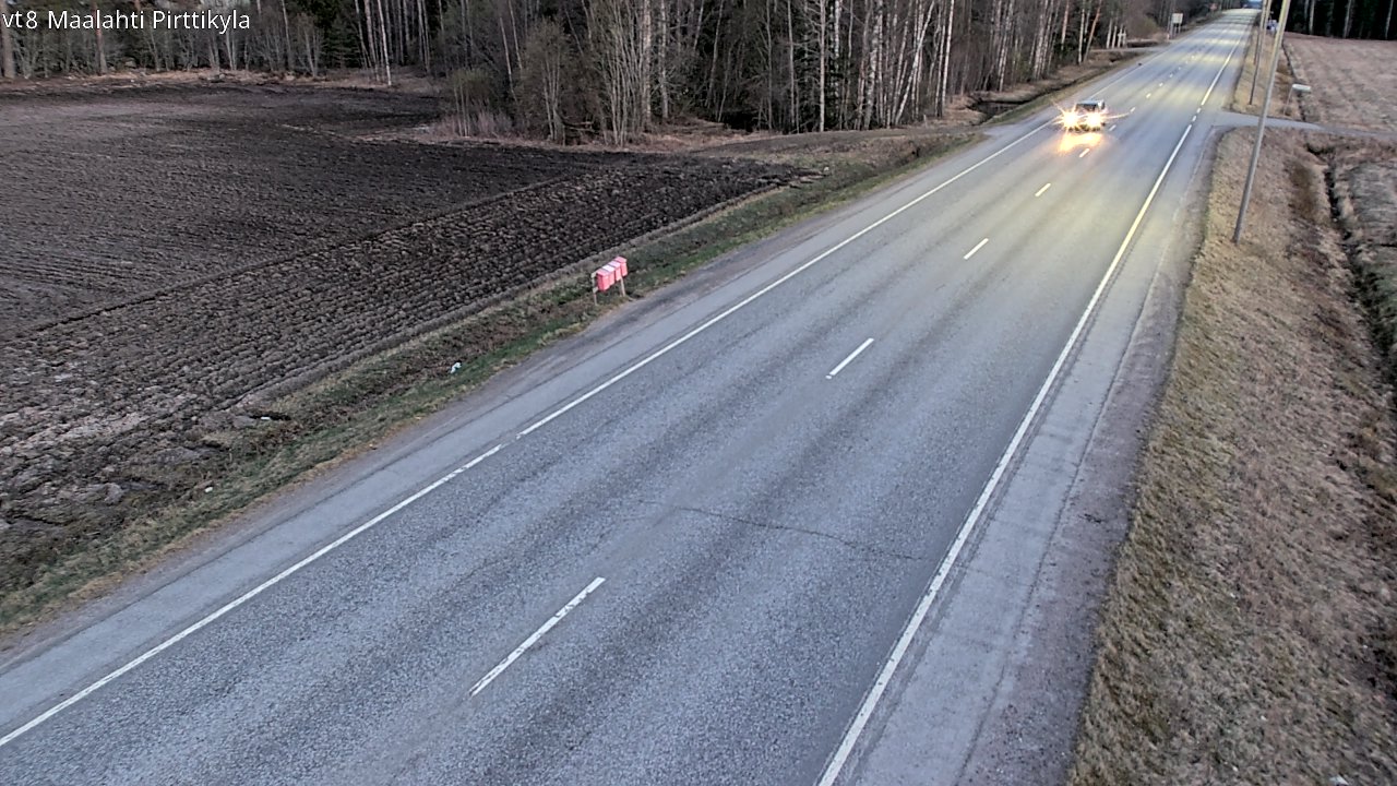 Kelikamerat Kuva Tie 8 Maalahti, Pirttikylä, Maalahti, Pohjanmaa