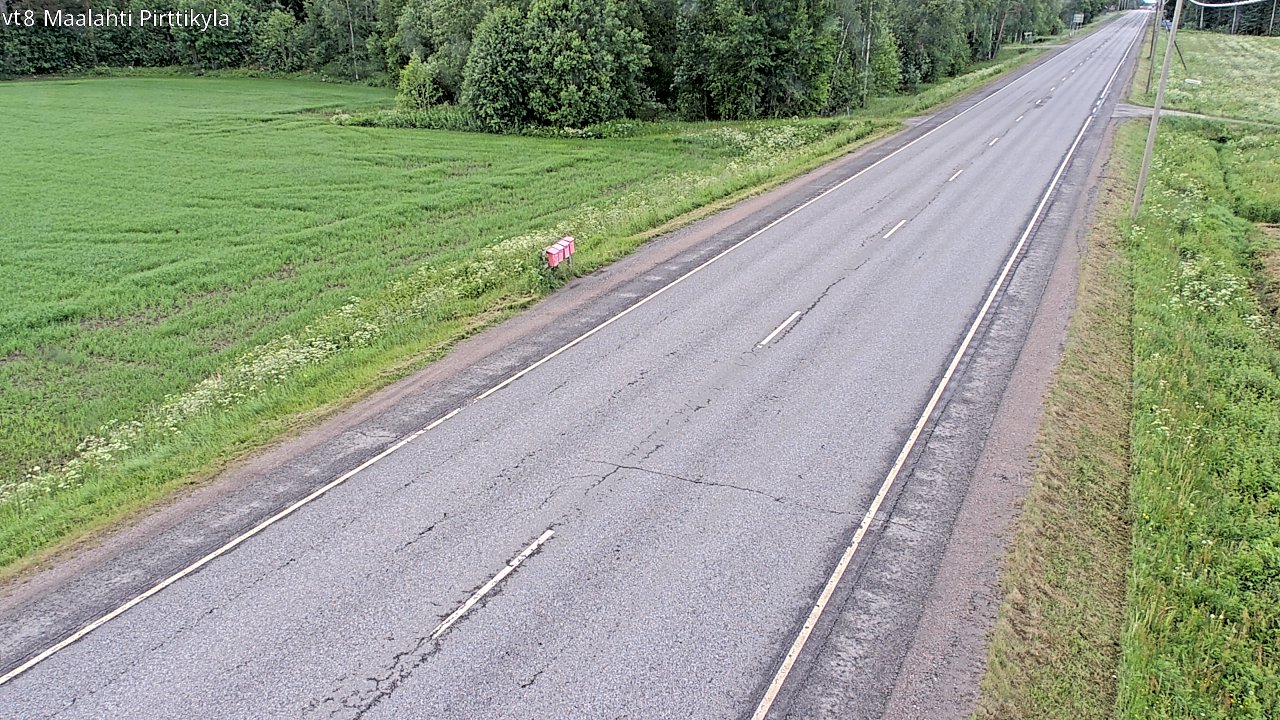 Weather Camera Image Road 8 Maalahti, Pirttikylä, Maalahti, Pohjanmaa