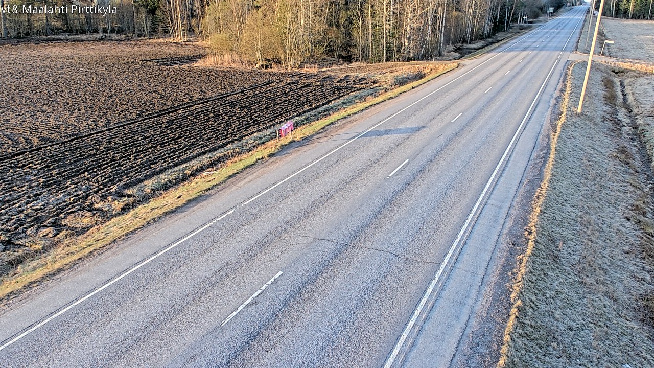 Kelikamerat Kuva Tie 8 Maalahti, Pirttikylä, Maalahti, Pohjanmaa