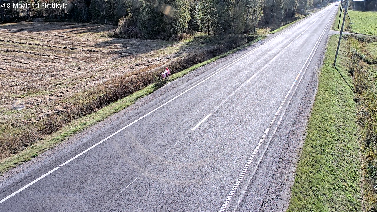 Weather Camera Image Road 8 Maalahti, Pirttikylä, Maalahti, Pohjanmaa