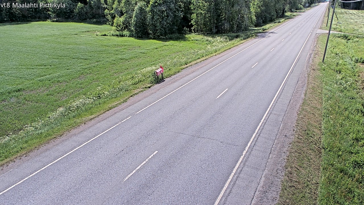 Weather Camera Image Road 8 Maalahti, Pirttikylä, Maalahti, Pohjanmaa