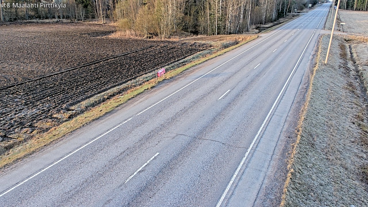 Kelikamerat Kuva Tie 8 Maalahti, Pirttikylä, Maalahti, Pohjanmaa