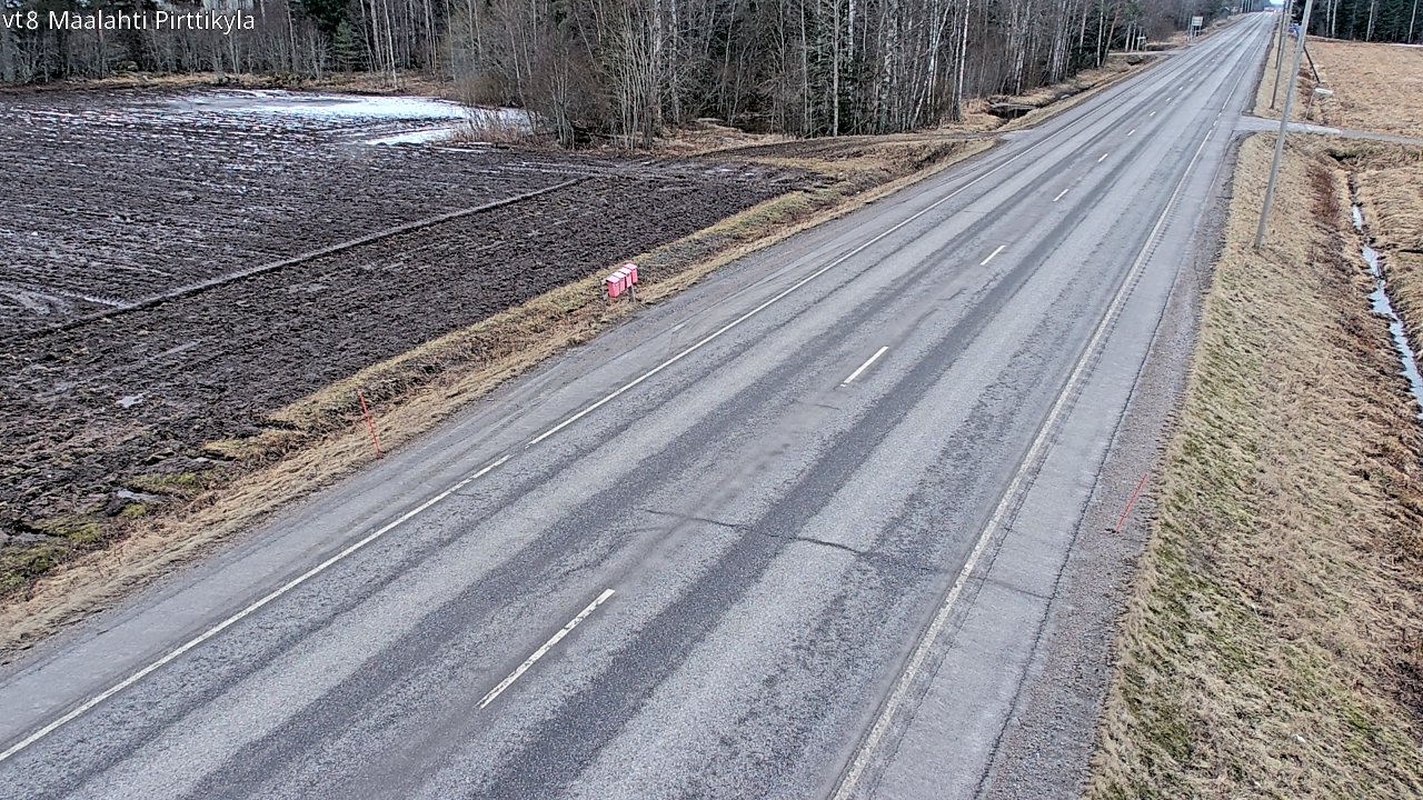 Weather Camera Image Road 8 Maalahti, Pirttikylä, Maalahti, Pohjanmaa