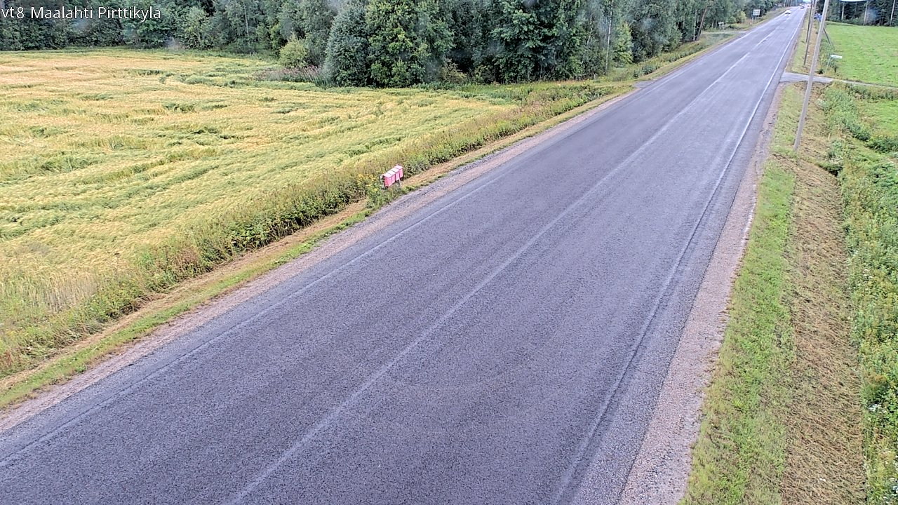 Weather Camera Image Väg 8 Malax, Pörtom, Maalahti, Pohjanmaa