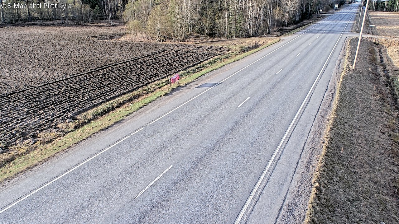 Weather Camera Image Road 8 Maalahti, Pirttikylä, Maalahti, Pohjanmaa