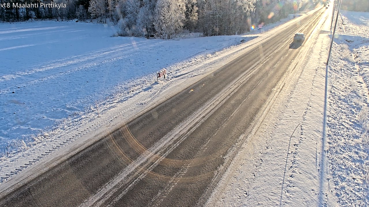 Kelikamerat Kuva Tie 8 Maalahti, Pirttikylä, Maalahti, Pohjanmaa