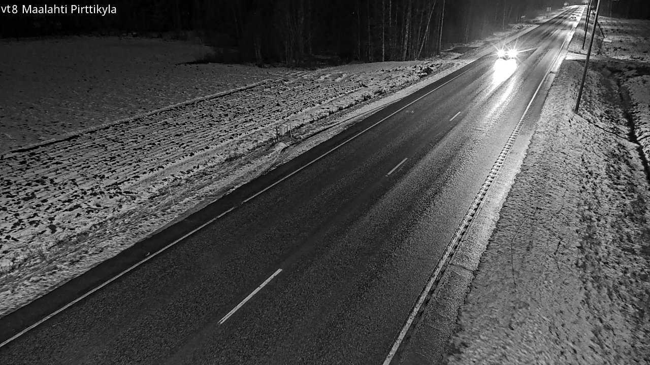 Weather Camera Image Väg 8 Malax, Pörtom, Maalahti, Pohjanmaa