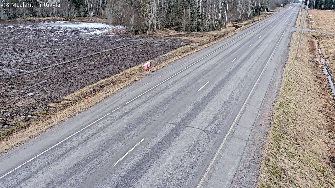 Weather Camera Image Väg 8 Malax, Pörtom, Maalahti, Pohjanmaa