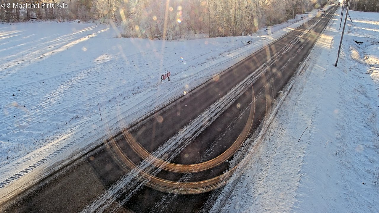 Kelikamerat Kuva Tie 8 Maalahti, Pirttikylä, Maalahti, Pohjanmaa