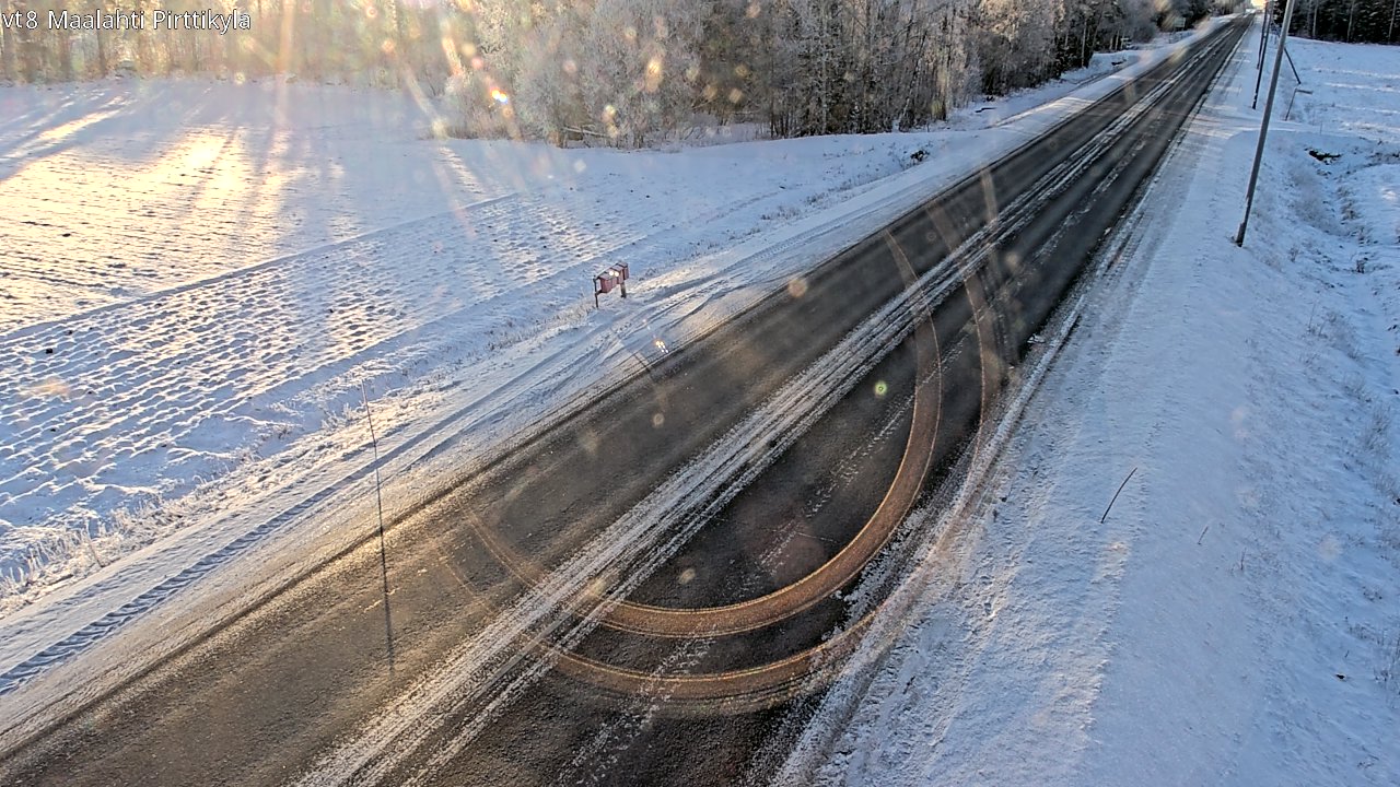Kelikamerat Kuva Tie 8 Maalahti, Pirttikylä, Maalahti, Pohjanmaa