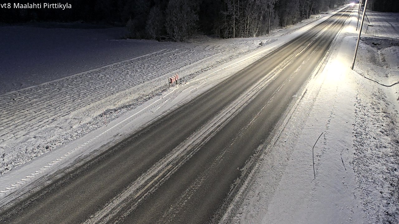 Weather Camera Image Road 8 Maalahti, Pirttikylä, Maalahti, Pohjanmaa