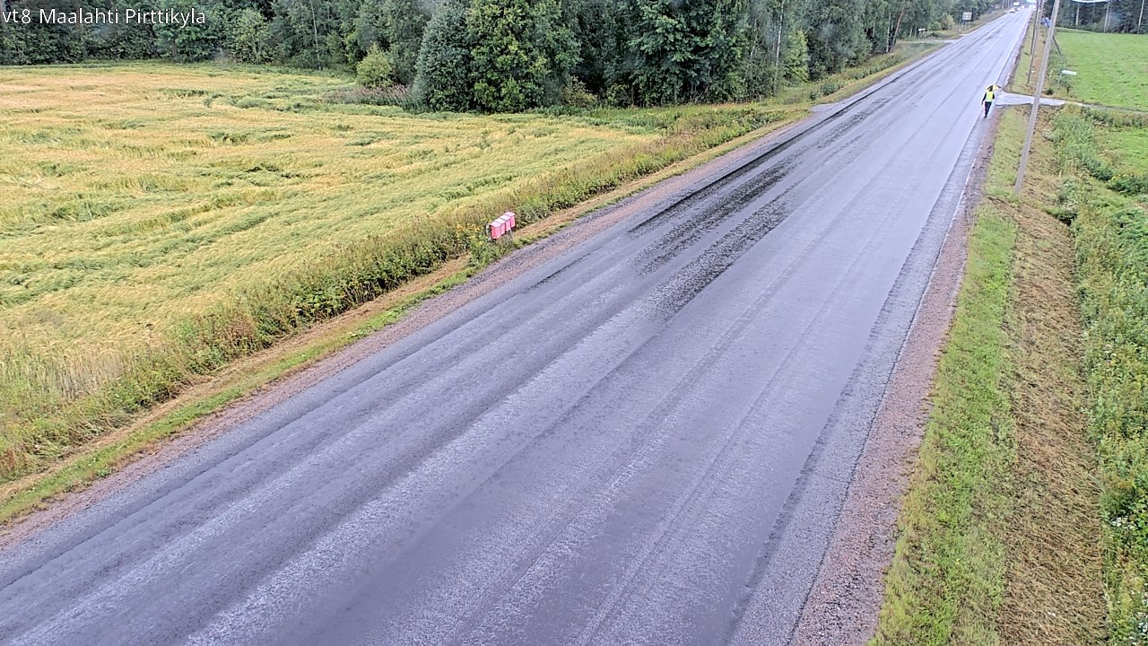 Weather Camera Image Väg 8 Malax, Pörtom, Maalahti, Pohjanmaa