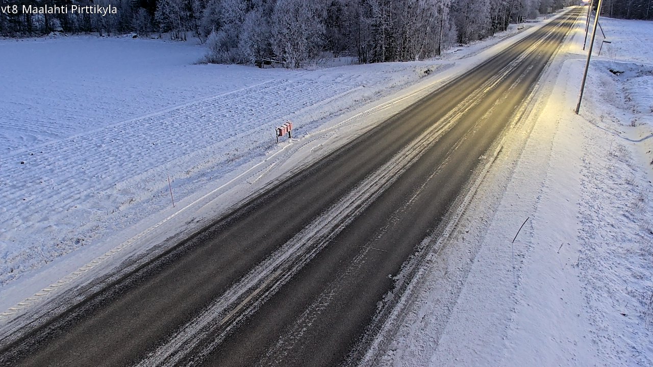 Weather Camera Image Road 8 Maalahti, Pirttikylä, Maalahti, Pohjanmaa