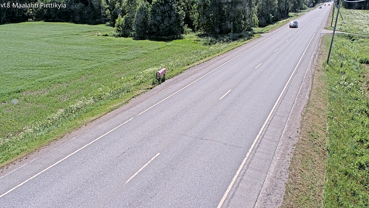 Weather Camera Image Road 8 Maalahti, Pirttikylä, Maalahti, Pohjanmaa