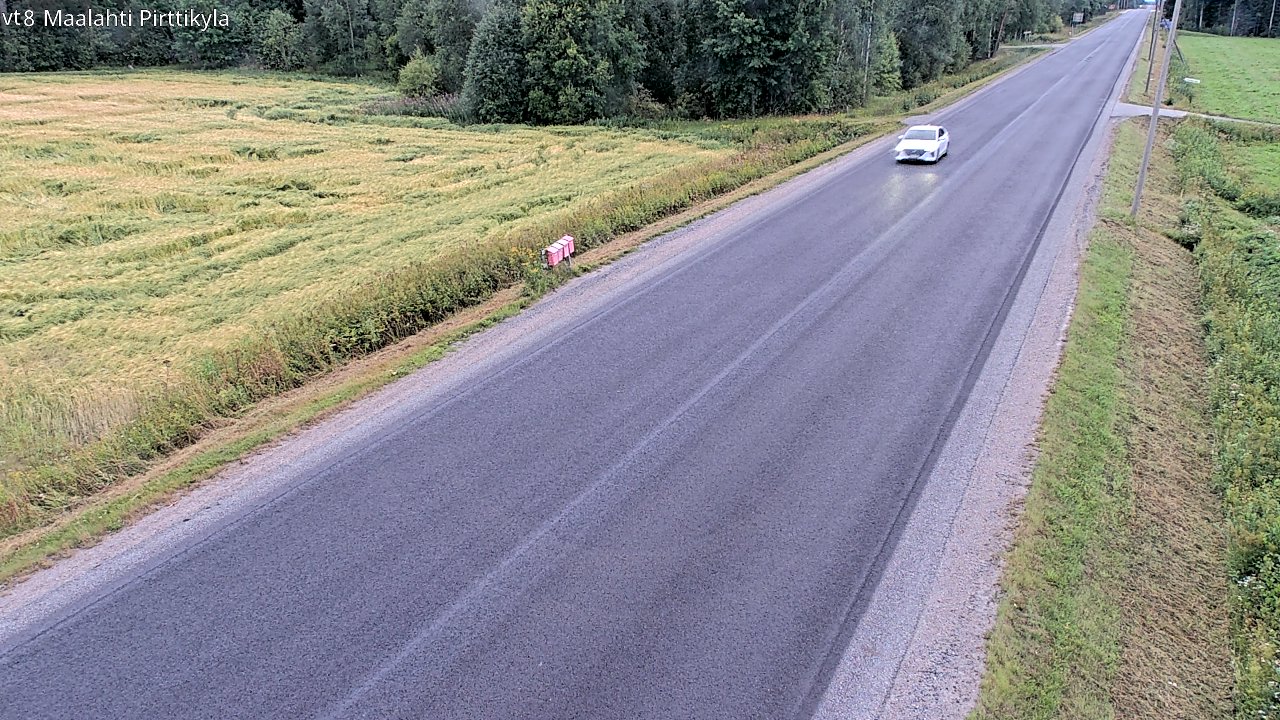 Weather Camera Image Väg 8 Malax, Pörtom, Maalahti, Pohjanmaa