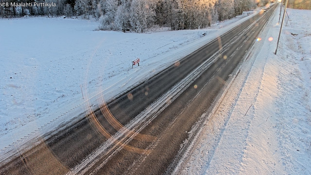 Weather Camera Image Road 8 Maalahti, Pirttikylä, Maalahti, Pohjanmaa