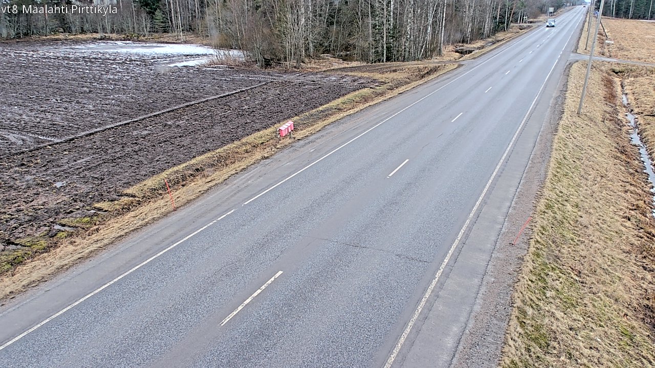 Weather Camera Image Väg 8 Malax, Pörtom, Maalahti, Pohjanmaa