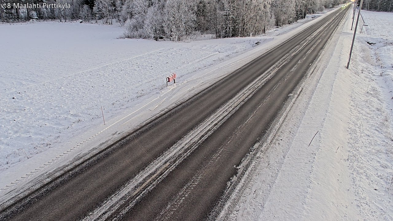 Weather Camera Image Road 8 Maalahti, Pirttikylä, Maalahti, Pohjanmaa