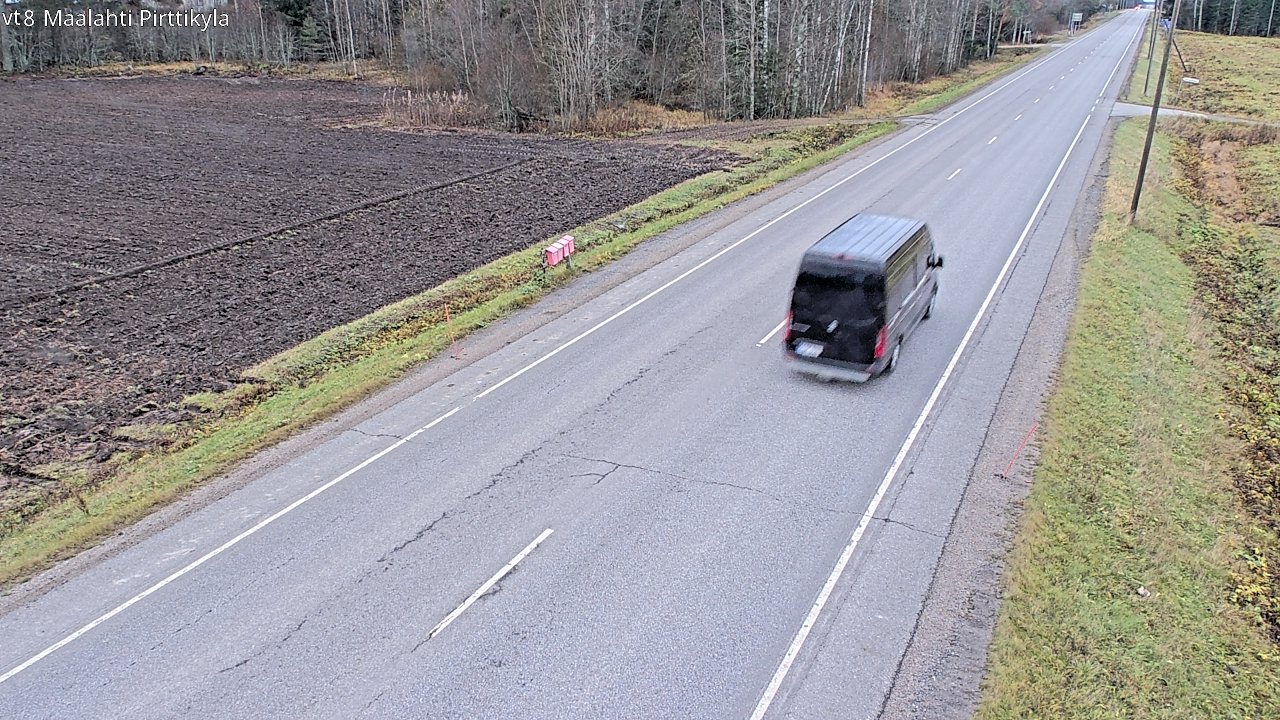 Kelikamerat Kuva Tie 8 Maalahti, Pirttikylä, Maalahti, Pohjanmaa