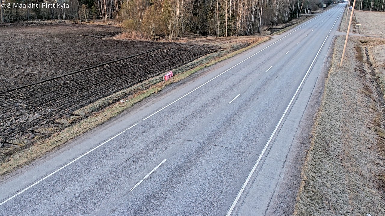 Kelikamerat Kuva Tie 8 Maalahti, Pirttikylä, Maalahti, Pohjanmaa