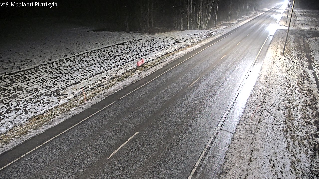 Weather Camera Image Väg 8 Malax, Pörtom, Maalahti, Pohjanmaa