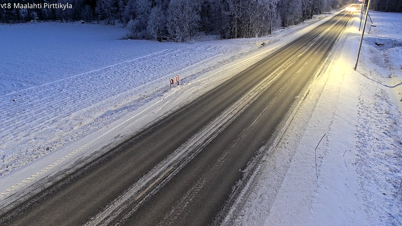 Weather Camera Image Road 8 Maalahti, Pirttikylä, Maalahti, Pohjanmaa