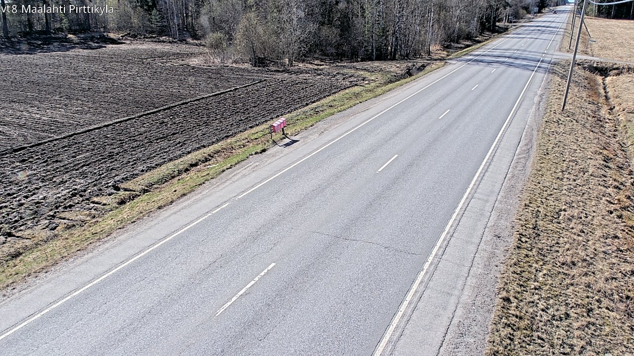 Kelikamerat Kuva Tie 8 Maalahti, Pirttikylä, Maalahti, Pohjanmaa