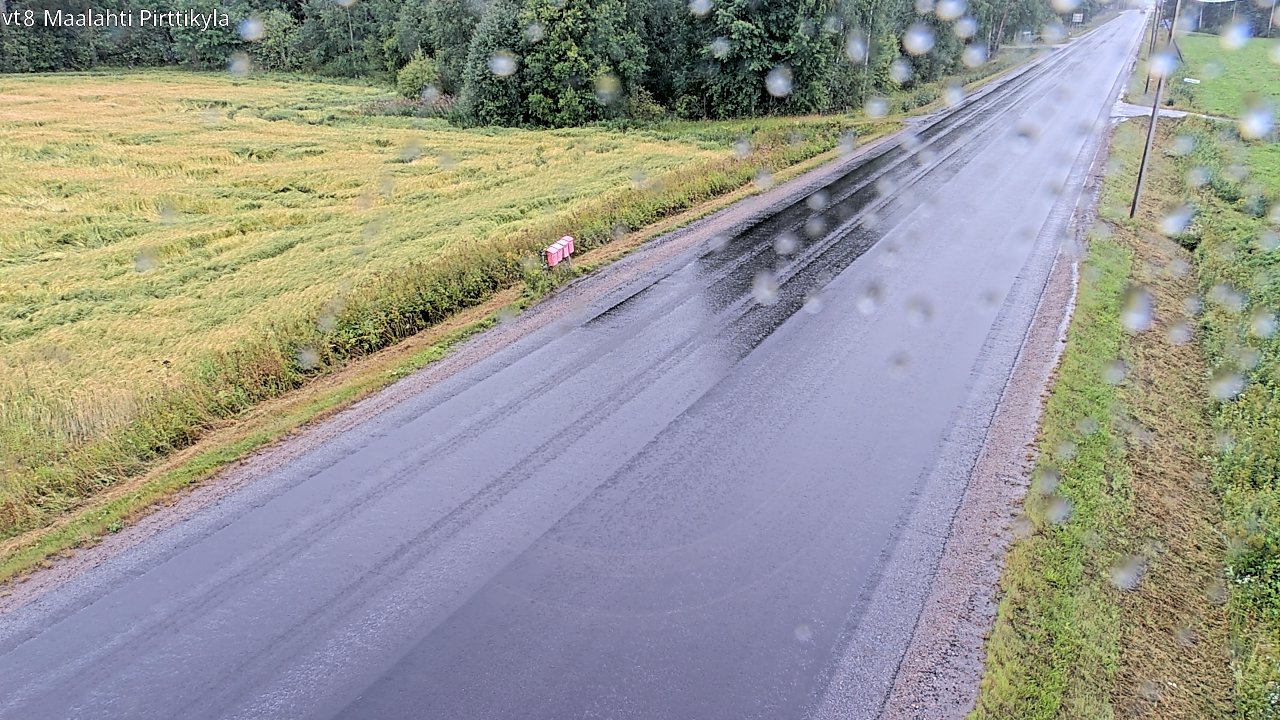 Weather Camera Image Väg 8 Malax, Pörtom, Maalahti, Pohjanmaa