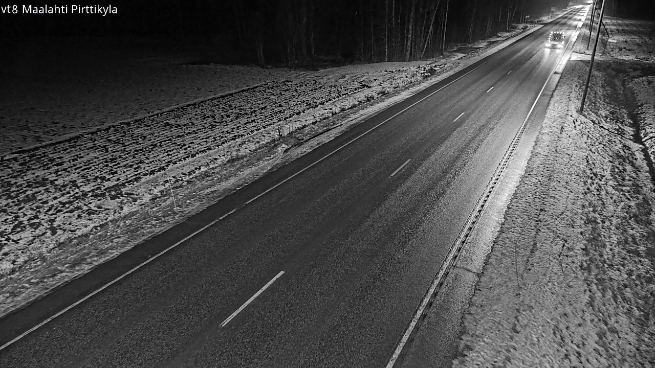 Weather Camera Image Väg 8 Malax, Pörtom, Maalahti, Pohjanmaa