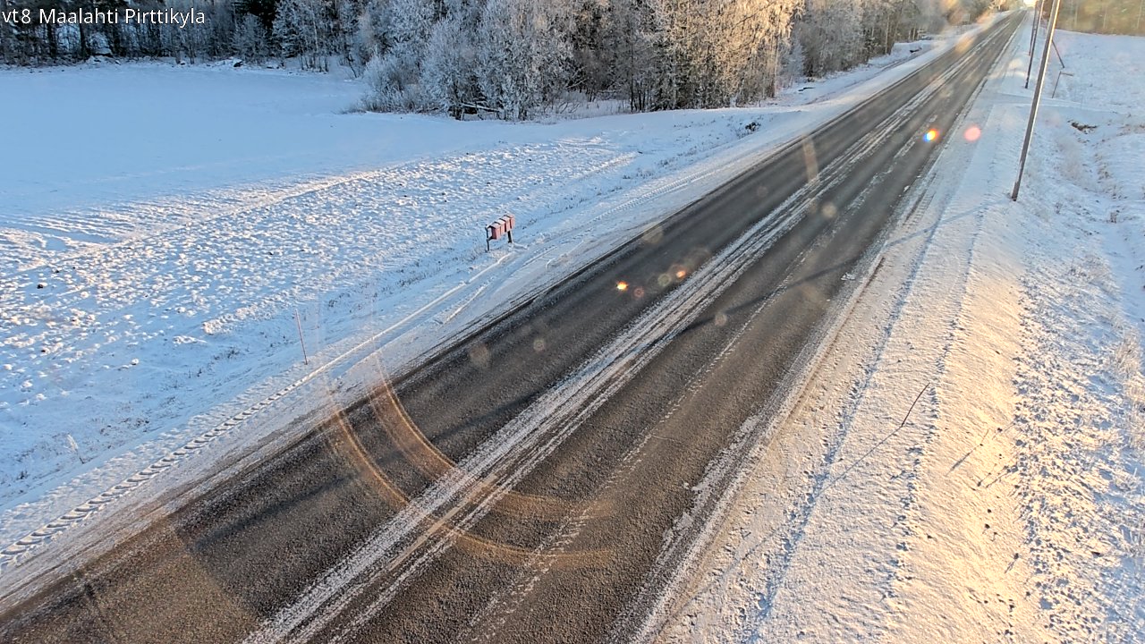 Weather Camera Image Road 8 Maalahti, Pirttikylä, Maalahti, Pohjanmaa